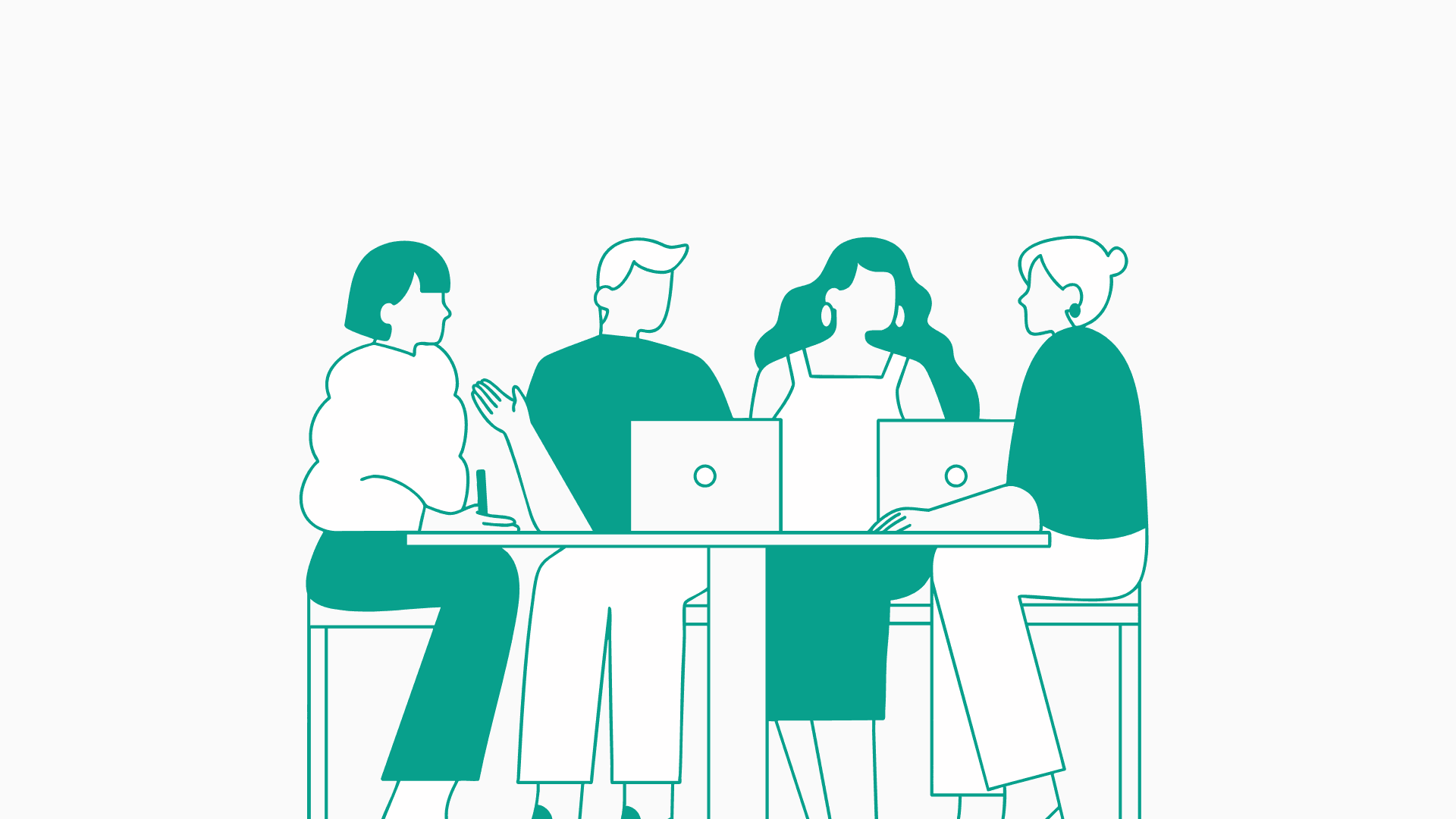 The Bukki team collaborating