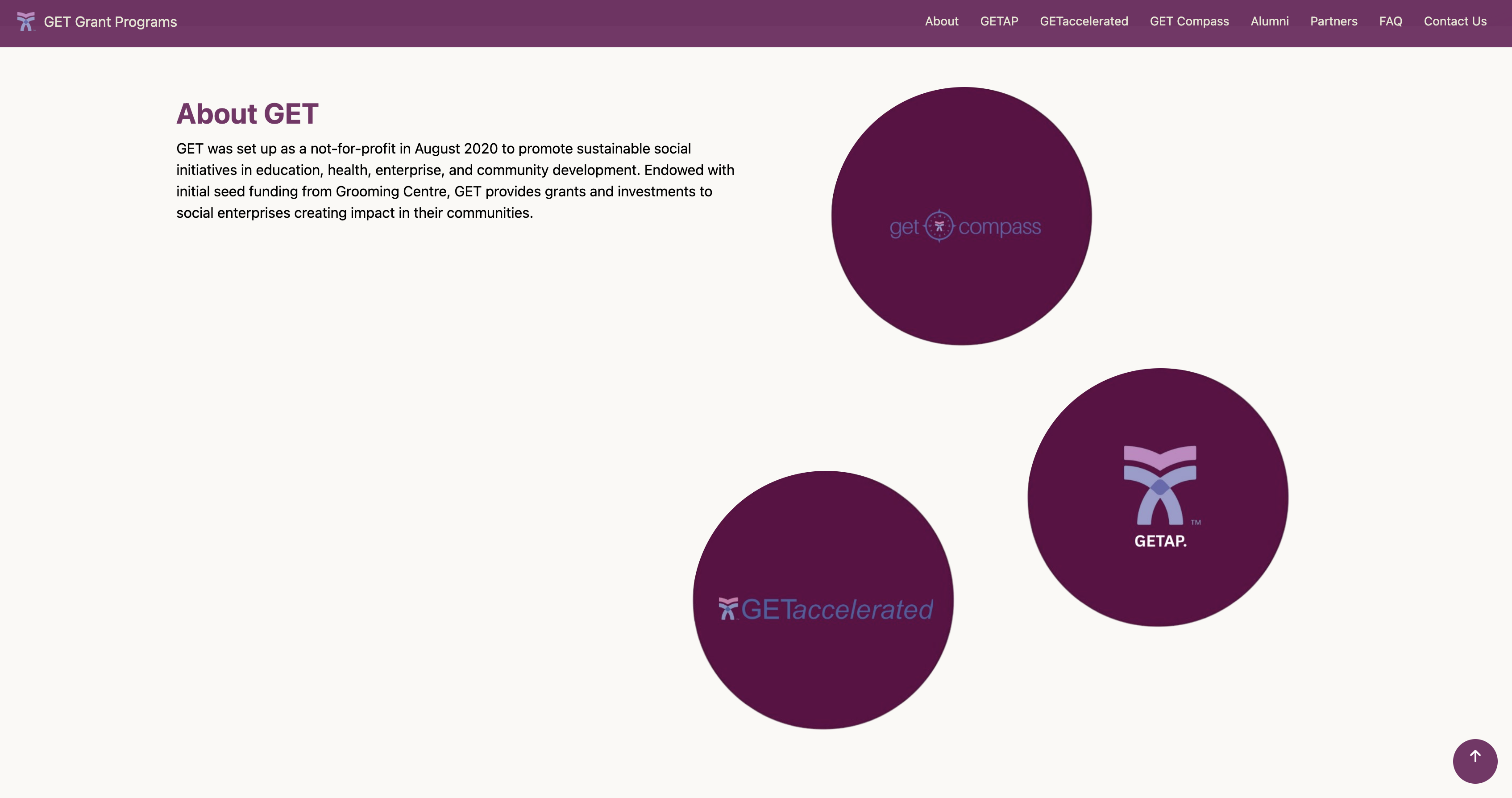 Grooming Endowment Trust Website