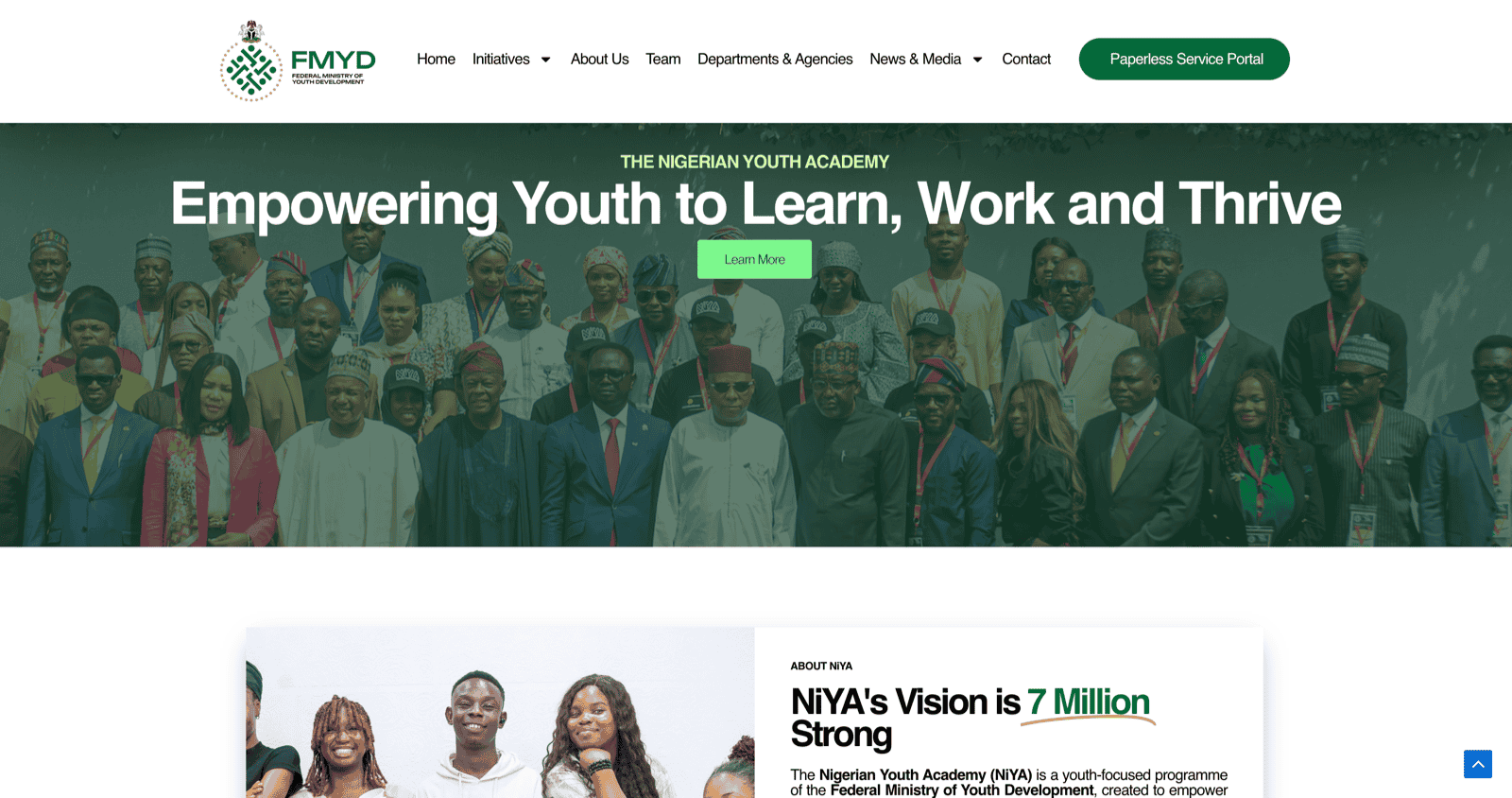 NiYA Website